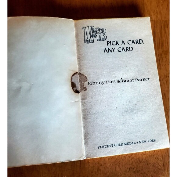 Wizard Of ID Pick A Card Any Card Johnny Hart Brant Parker Graphic Novel Comic - Picture 4 of 5